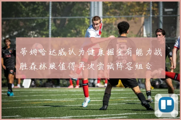 蒂姆哈达威认为健康掘金有能力战胜森林狼值得再次尝试阵容组合
